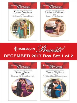 cover image of Harlequin Presents December 2017--Box Set 1 of 2